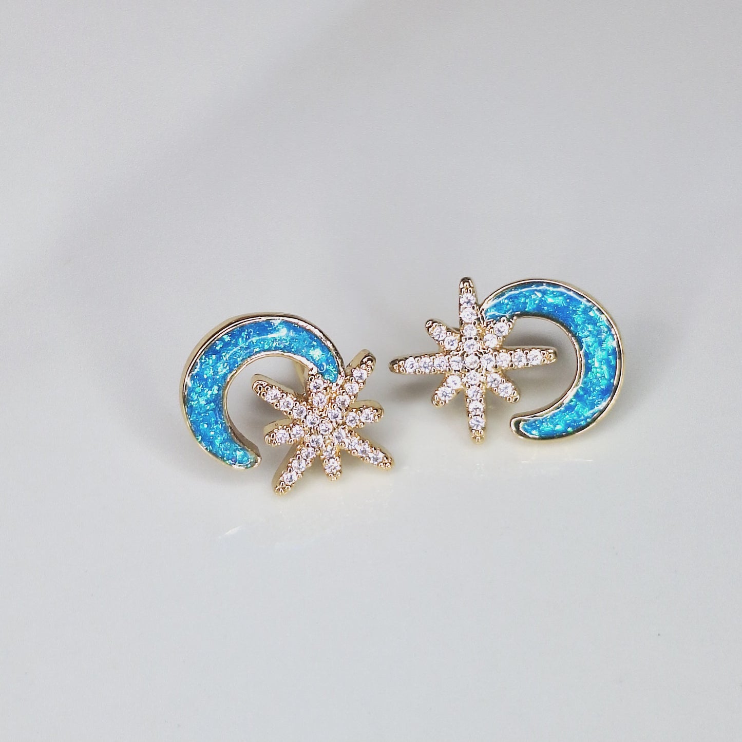 Half moon earring