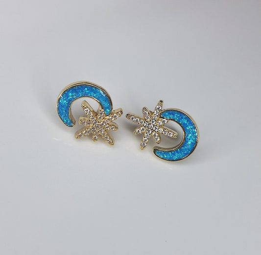 Half moon earring